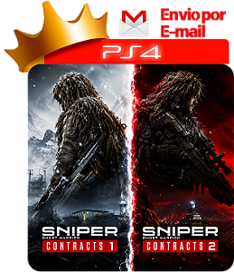 Sniper Ghost Warrior contracts 1 e 2 para PS4 em Mídia Digital