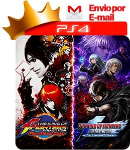 The king of fighters orochi saga + the king of fighters 2002 para ps4 em mídia digital
