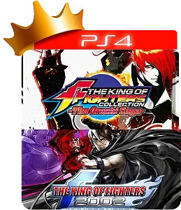 The king of fighters orochi saga + the king of fighters 2002 para ps4 em mídia digital