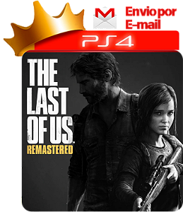 The Last of us remastered para ps4 em mídia digital