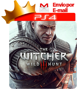 The Witcher 3 para ps4 em mídia digital