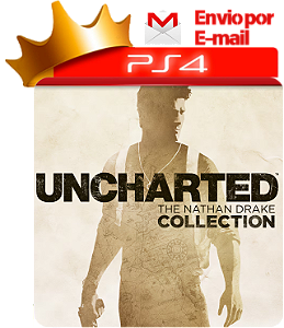 Uncharted the Nathan Drake Collection para ps4 em mídia digital