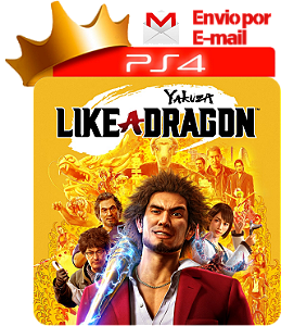 Yakuza Like a Dragon para PS4 em Mídia Digital
