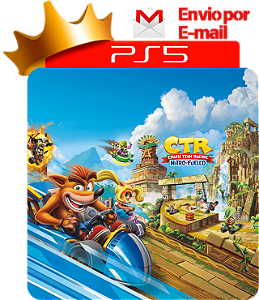 Crash Karting Racer (Crash CTR) para ps5 em mídia digital