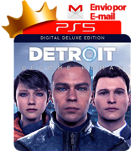 Detroit Become Human para ps5 em mídia digital