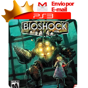 Bioshock 1 para ps3 em mídia digital