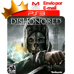 Dishonored para ps3 em mídia digital