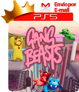 Gang Beasts para ps5 em mídia digital