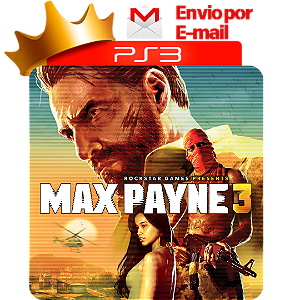 Max Payne 3 para PS3 em Mídia Digital
