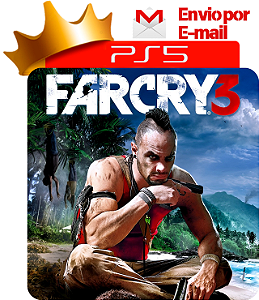 Far Cry 3 para ps5 em mídia digital