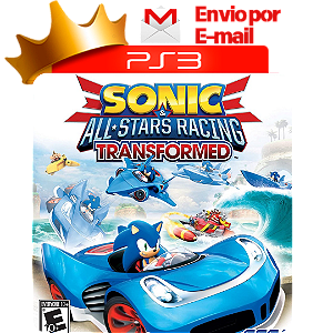 Sonic All Stars Racing Transformed para PS3 em Mídia Digital