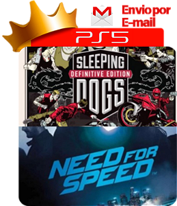 Sleeping Dogs + Need for Speed para PS5 em Mídia Digital