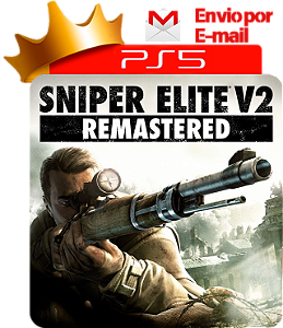 Sniper elite v.2 remastered para ps5 em mídia digital