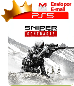 Sniper ghost warrior contracts para ps5 em mídia digital