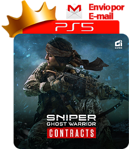 Sniper ghost warrior contracts para ps5 em mídia digital