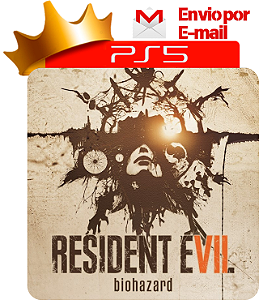 Resident evil 7 Biohazard para ps5 em mídia digital