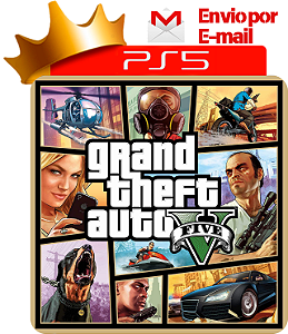 Gta 5 para ps5 em mídia digital