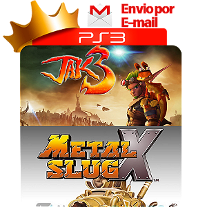 Jak 3+metal slug x para PS3 em Mídia Digital