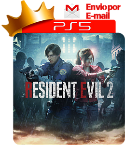 Resident Evil 2 Remake Para PS5 em Mídia Digital