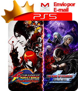 The king of fighters orochi saga + the king of fighters 2002 para ps5 em mídia digital