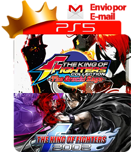 The king of fighters orochi saga + the king of fighters 2002 para ps5 em mídia digital