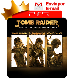 Tomb Raider Survivor Trilogy para ps5 em mídia digital