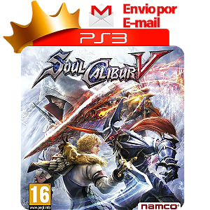 Soul Calibur 5 para PS3 em Mídia Digital