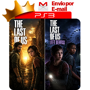 The last of us + left behind dublados para PS3 em Mídia Digital