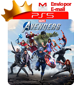Marvel avengers para ps5 em mídia digital