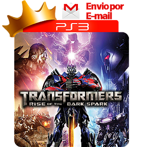 Transformers Rise of the Dark Spark para PS3 em Mídia Digital