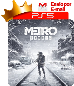 Metro Exodus para ps5 em mídia digital