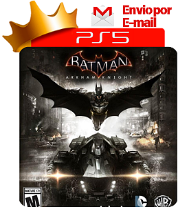 Batman arkhan knight para ps5 em mídia digital