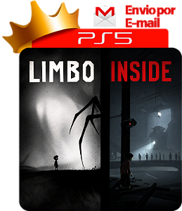 Limbo + Inside para ps5 em mídia digital