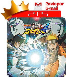 Naruto Storm 4 para PS5 em Mídia Digital