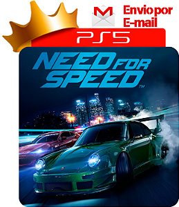 Need for speed para PS5 em mídia digital