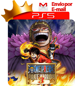 One Piece Pirate Warriors 3 para ps5 em mídia digital