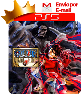 One piece warriors 4 para ps5 em mídia digital