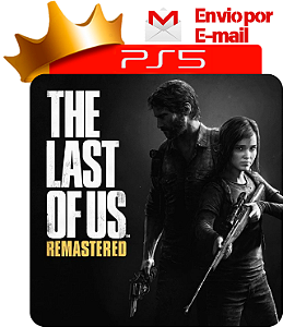 The Last of us remastered para ps5 em mídia digital