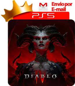 Diablo 4 para ps5 em mídia  digital