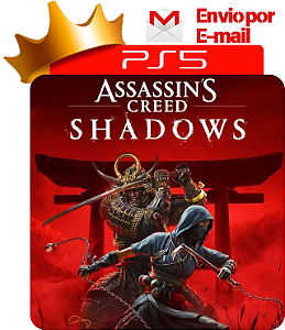 Assassins Creed Shadows para PS5 em mídia digital