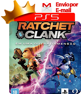 Ratchet E Clank Em Uma Outra Dimensão para ps5 em mídia digital