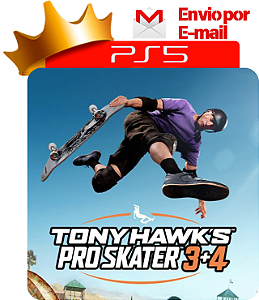 Tony Hawk 3 + 4 para PS5 em midia digital