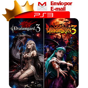 Drakengard 3 + Darkstalkers 3 para ps3 em mídia digital