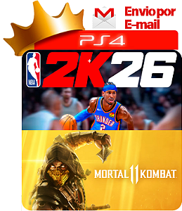 Nba 2K26 + Mortal Kombat 11 PS4 Digital