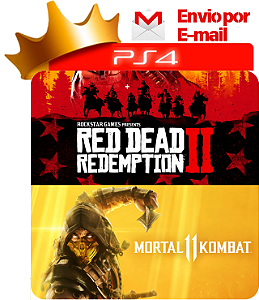 Red Dead Redemption 2 + Mortal Kombat 11 PS4 Digital