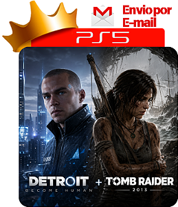 Detroit Become Human + Tomb Raider 2013 PS5 Digital