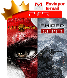 God of war 3 + Sniper Ghost Warrior Contracts PS5 Digital