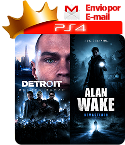 Detroit Become Human + Alan Wake Remaster PS4 Digital