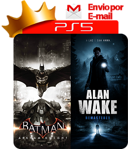 Batman Arkhan Knight + Alan Wake Remastered PS5 Digital