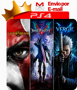 God of war 3 + Devil May Cry 5 + Vergil PS4 Digital